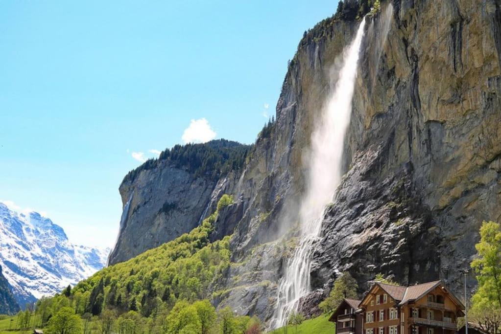 Breathtaking Waterfall Apartment Nr.2 Lauterbrunnen Exteriör bild