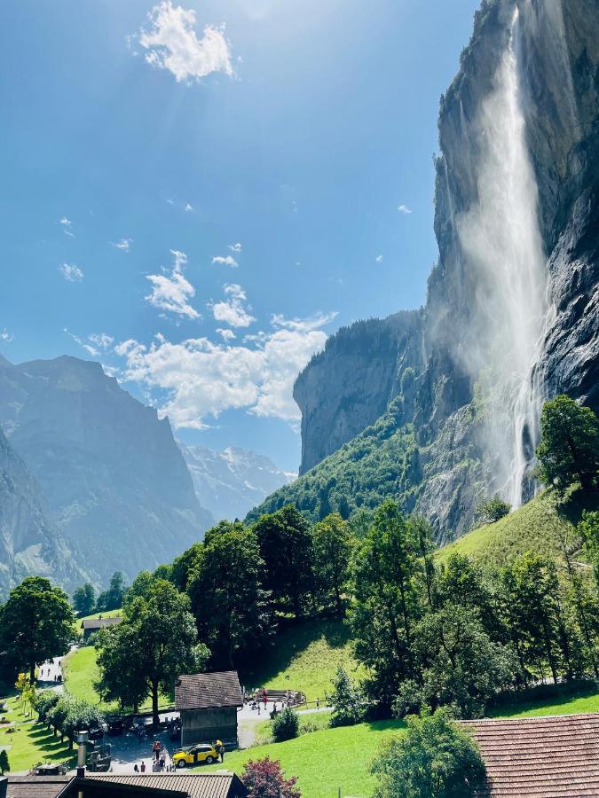Breathtaking Waterfall Apartment Nr.2 Lauterbrunnen Exteriör bild