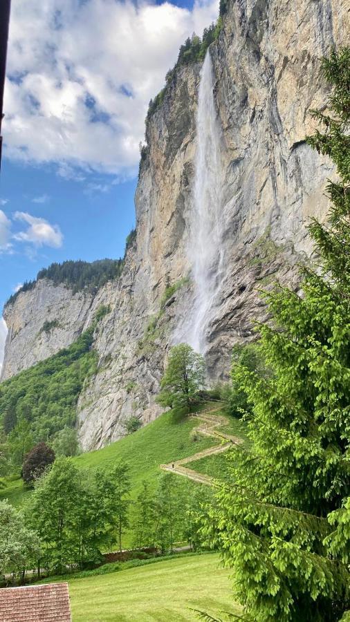 Breathtaking Waterfall Apartment Nr.2 Lauterbrunnen Exteriör bild